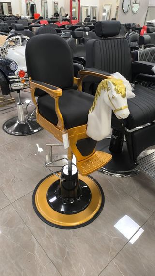 SILLON DE PELUQUERIA INFANTIL CABALLO BLANCO