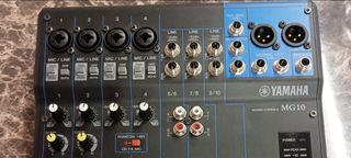 Mesa Yamaha MG10 - Sonido Impecable