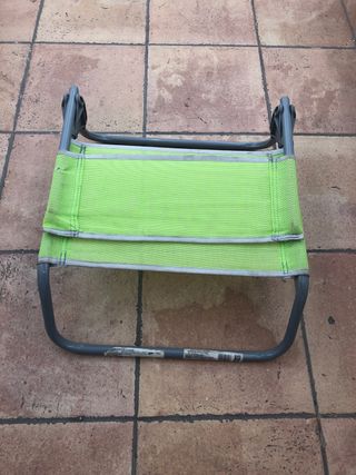 Silla Plegable Camping Verde.