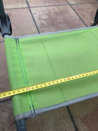 Silla Plegable Camping Verde.