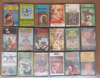 Lote 162 cintas de cassette