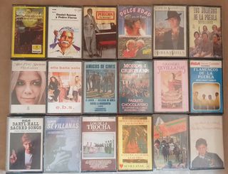 Lote 162 cintas de cassette