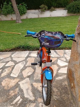 Bicicleta niño 14" roja