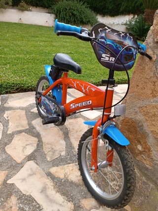 Bicicleta niño 14" roja