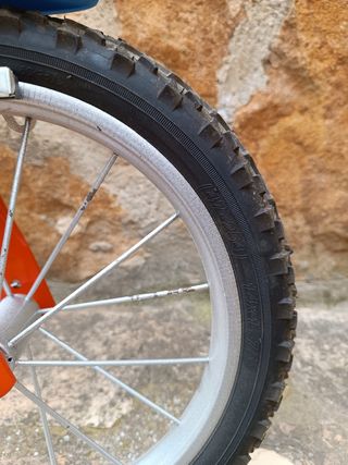 Bicicleta niño 14" roja