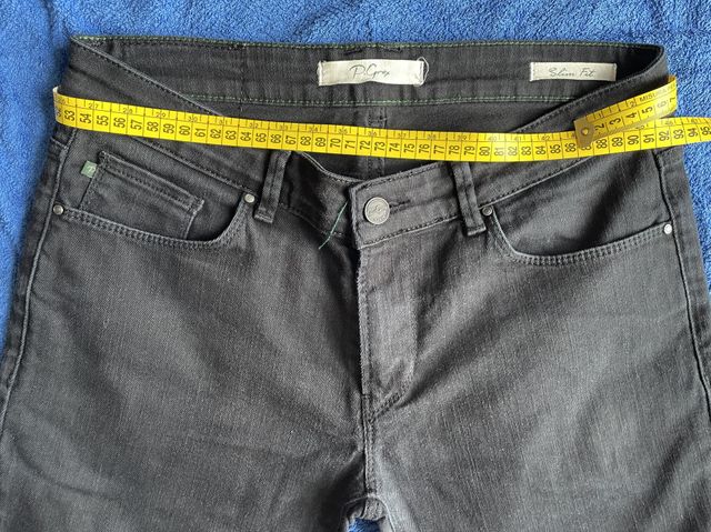 Jeans slimfit nero PGrax 46