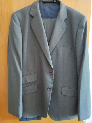 Traje Williot azul y gris