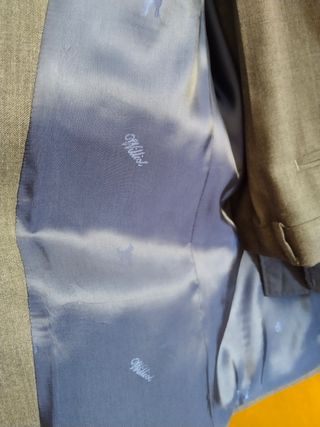 Traje Williot azul y gris