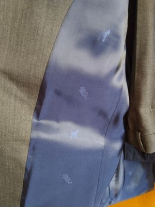 Traje Williot azul y gris