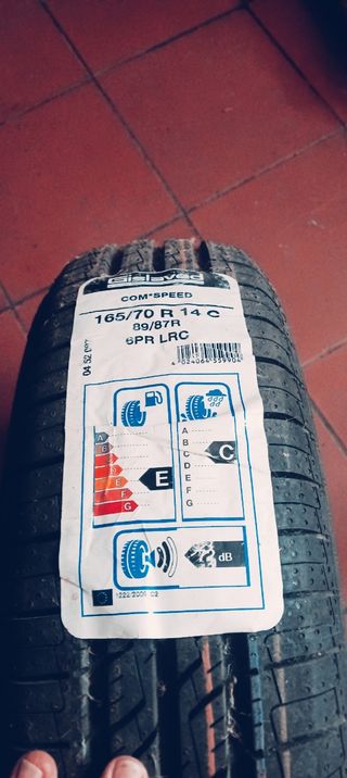 Neumático furgoneta 165/70 R14 C