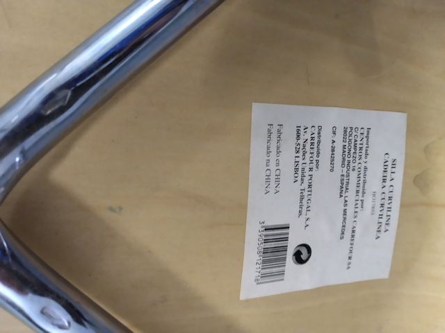 Lote de tres Sillas Curvilineas