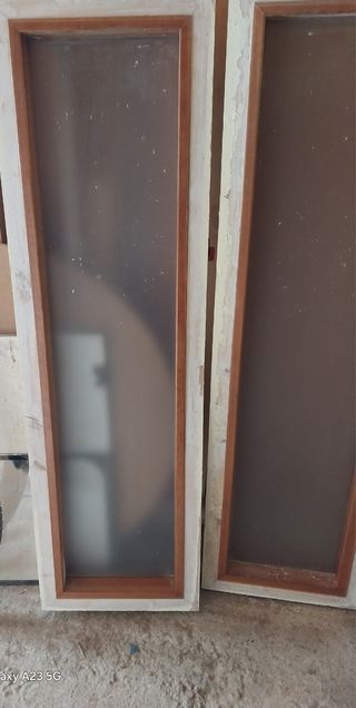 2 Claraboyas de madera