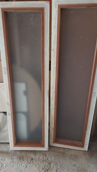 2 Claraboyas de madera