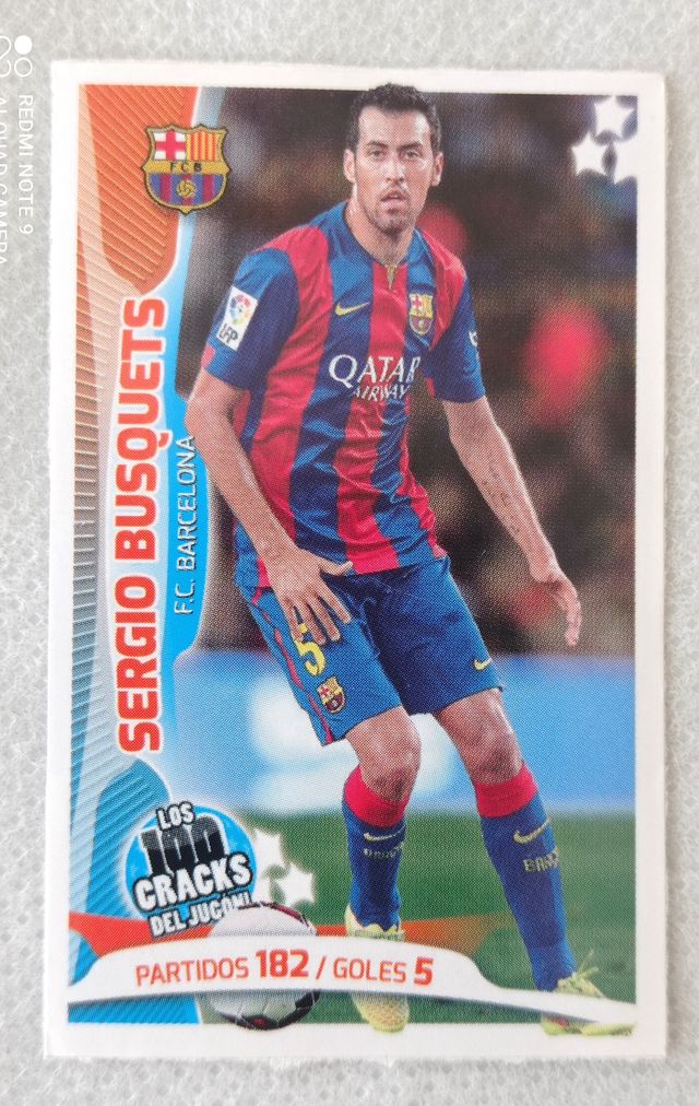 Cromos LOS 100 CRACKS JUGON (Neymar, Henry,Raúl,.)