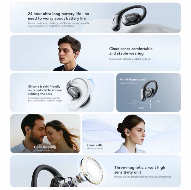 Auriculares MINISO inalámbricos