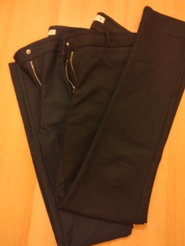 2 Pantalones Mango T 36