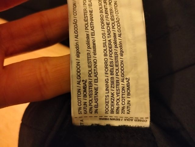 2 Pantalones Mango T 36