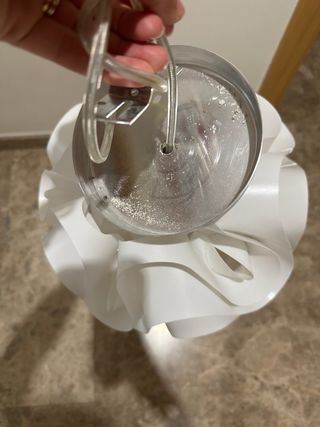 Lámpara techo moderna blanca