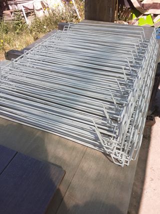 BANDEJAS METALICAS BLANCAS