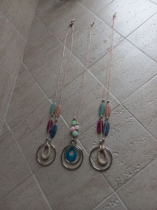 Set 3 Collane Multicolor