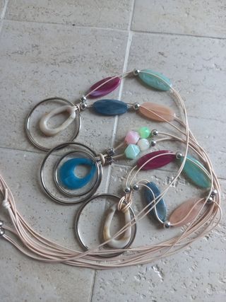 Set 3 Collane Multicolor