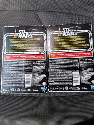 Lote 2 figuras 3'75" Kenner vintage Boba fett 
