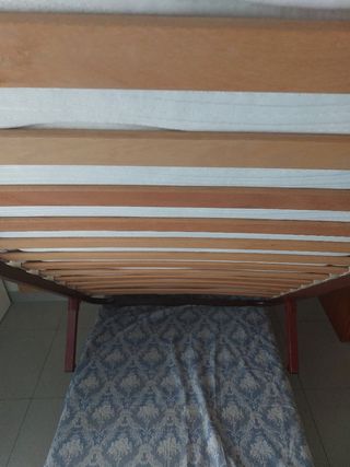 Camas turcas láminas de madera 90 x 180