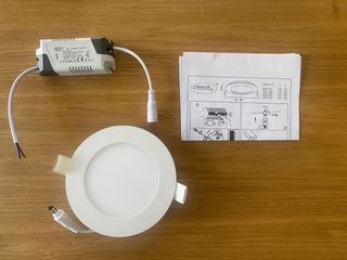 Panel LED Redondo luz blanca