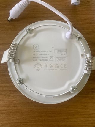 Panel LED Redondo luz blanca