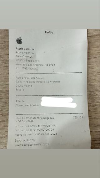 iPad Air 5ª Gen Rosa Gold + Apple Pencil