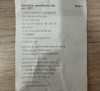 iPad Air 5ª Gen Rosa Gold + Apple Pencil