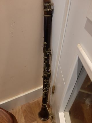Clarinete antiguo  de repuestos