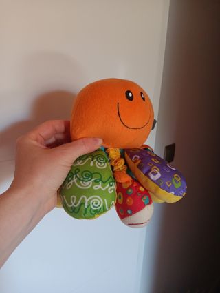 Pulpo peluche bebé - Juguete sensorial