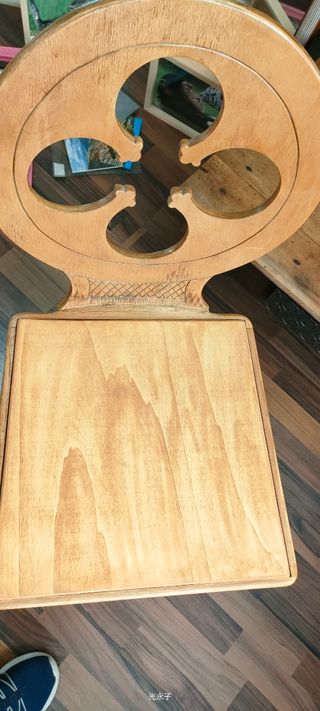 Silla madera vintage