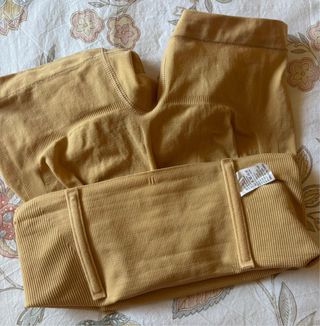 Short faja moldeadora beige