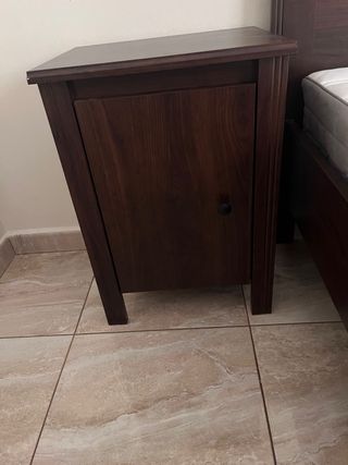 Cama matrimonio IKEA + 2 mesitas