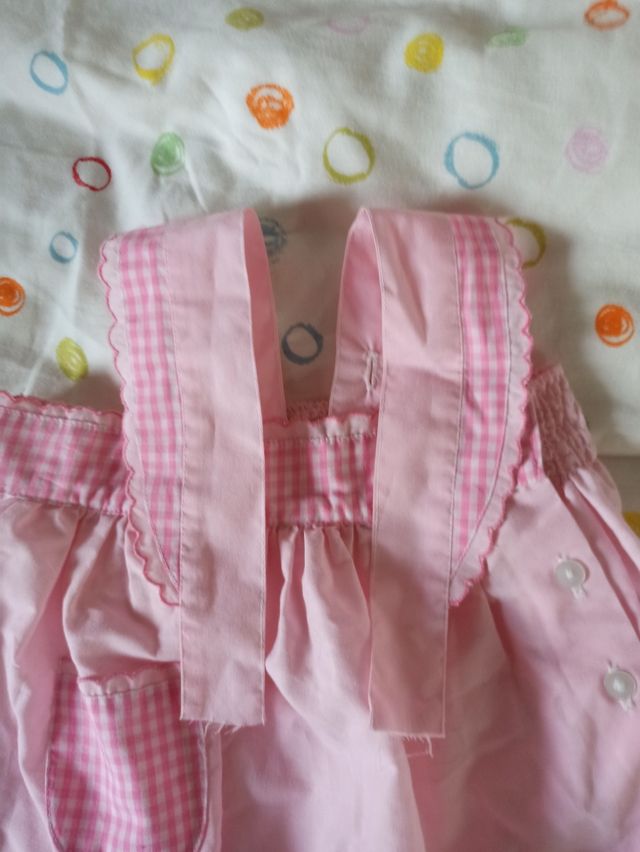 Gonna bambina 3 anni - Gonna rosa con bretelle