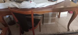 Tavolo legno marrone