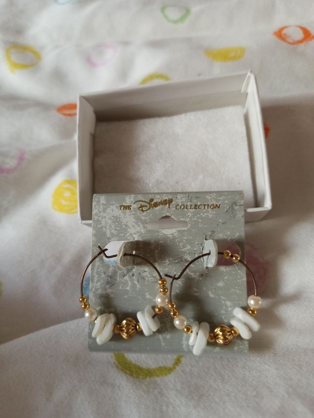 Orecchini a cerchio Disney dorati