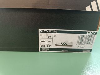 Zapatillas Adidas - modelo VL COURT 3.0 blancas