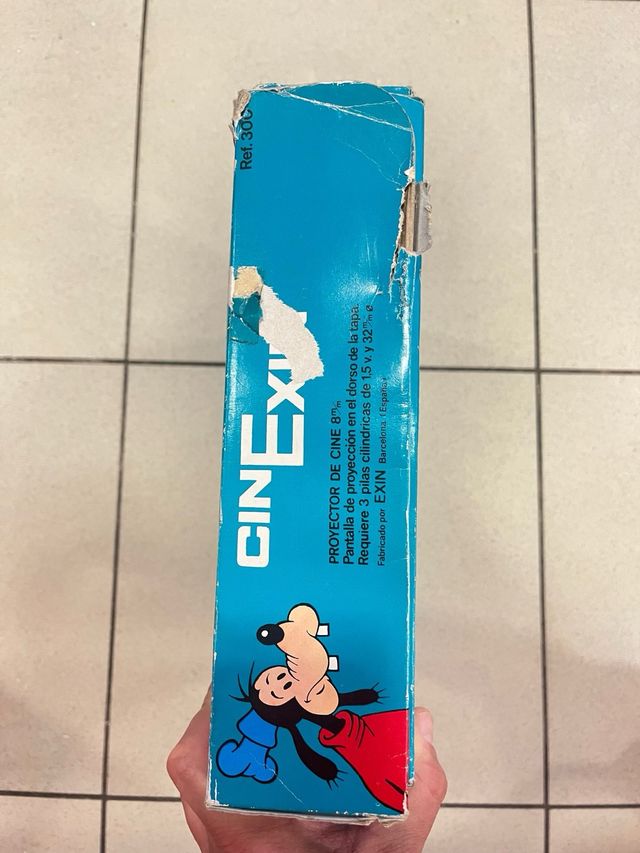 Caja Proyector Cinexin 8mm Disney