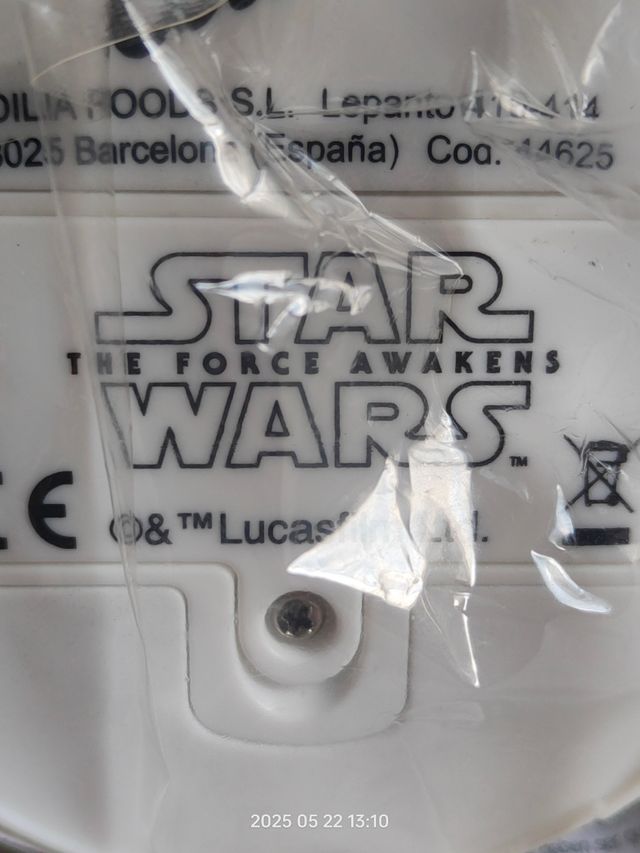 Reloj despertador R2-D2 Star Wars