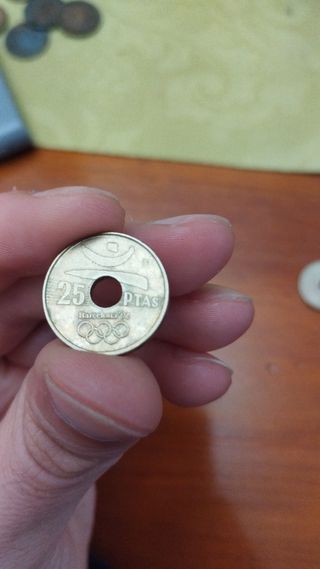 Moneda edición limitada 25 Ptas Barcelona 92