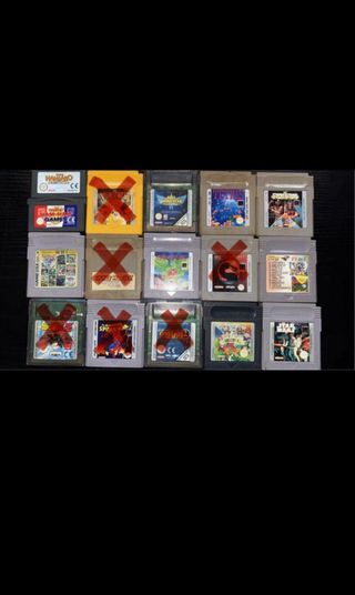 Juegos Game Boy (lote)