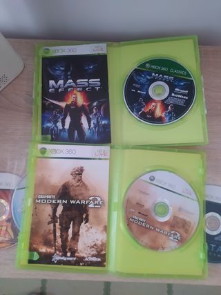 Pack Consola Xbox 360 blanca + juegos