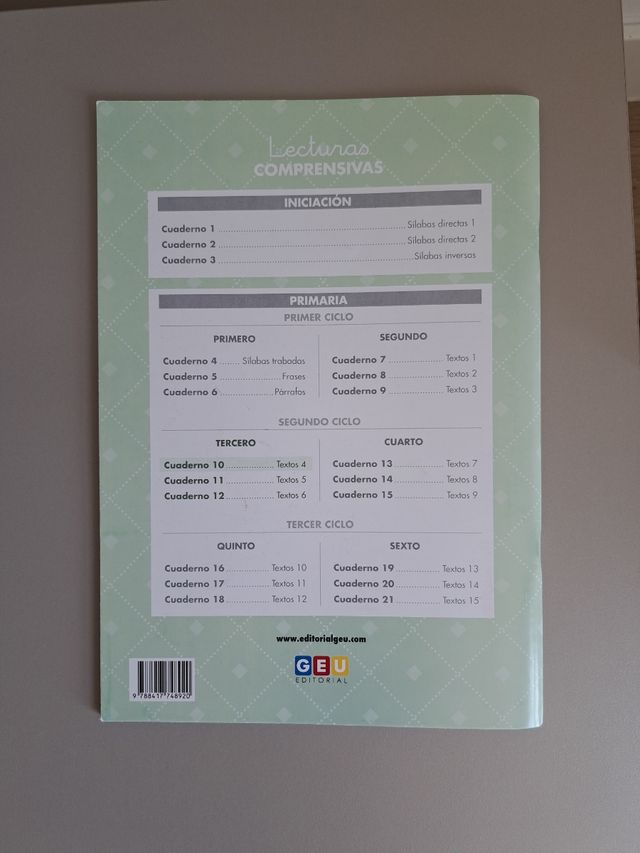 Lecturas comprensivas 10