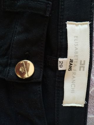 Pantalones Elisabetta Franchi negros