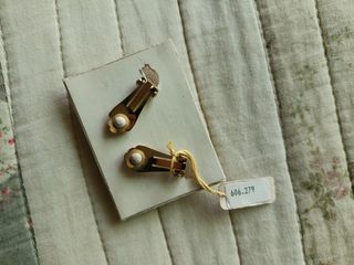 Pendientes Hispametul bañados en oro de 23k