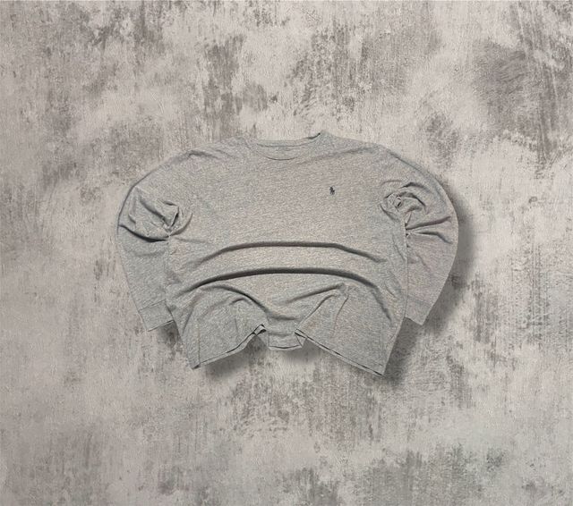 Polo Ralph Lauren Long sleeve Grey Vintage Basic