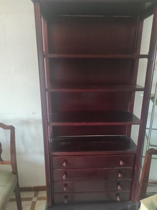 Librero con cajones - Madera